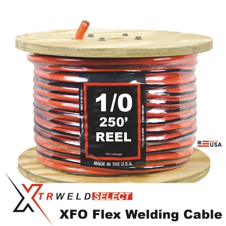 Xtrweld Select XTRweld Cable Select, XFO, 600V, 1/0 AWG, 250' WCS1/0XFO-250
